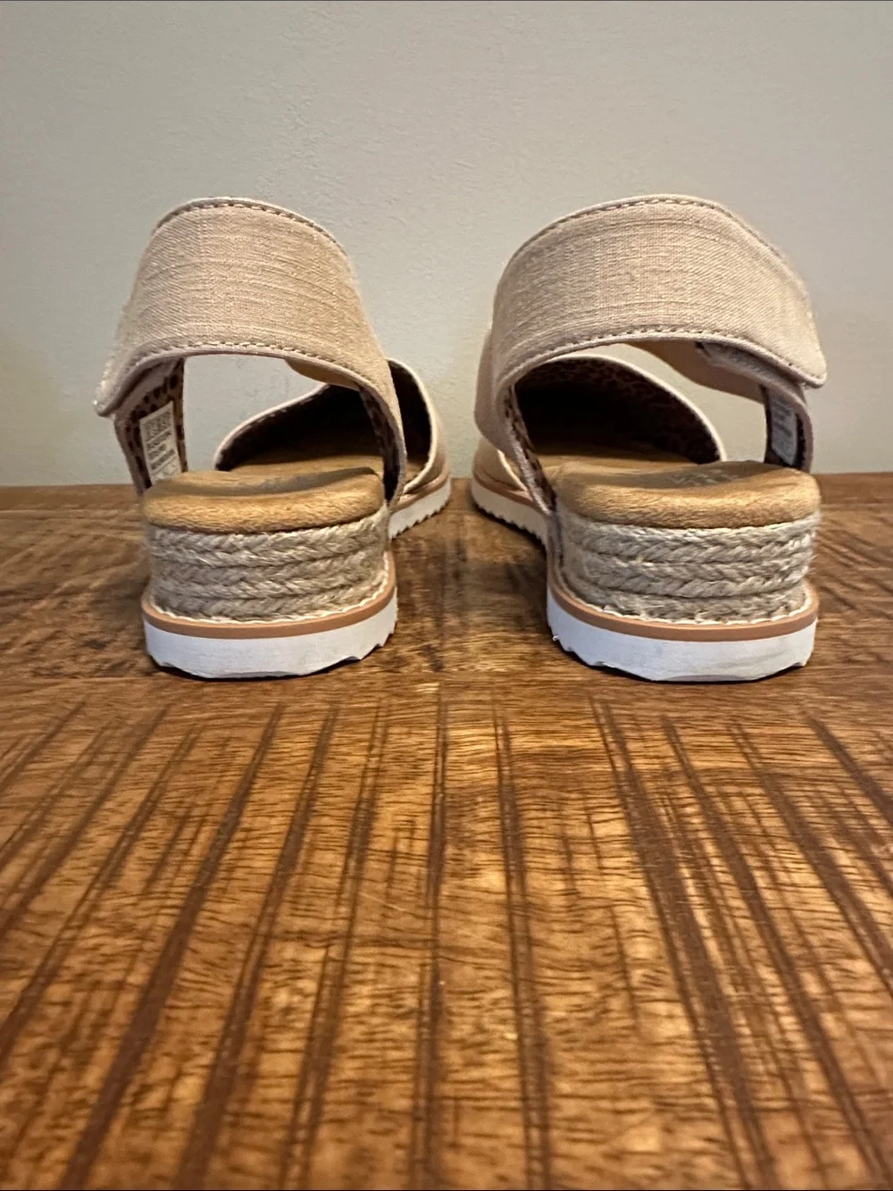 BOBS from Skechers mini wedge espadrille
